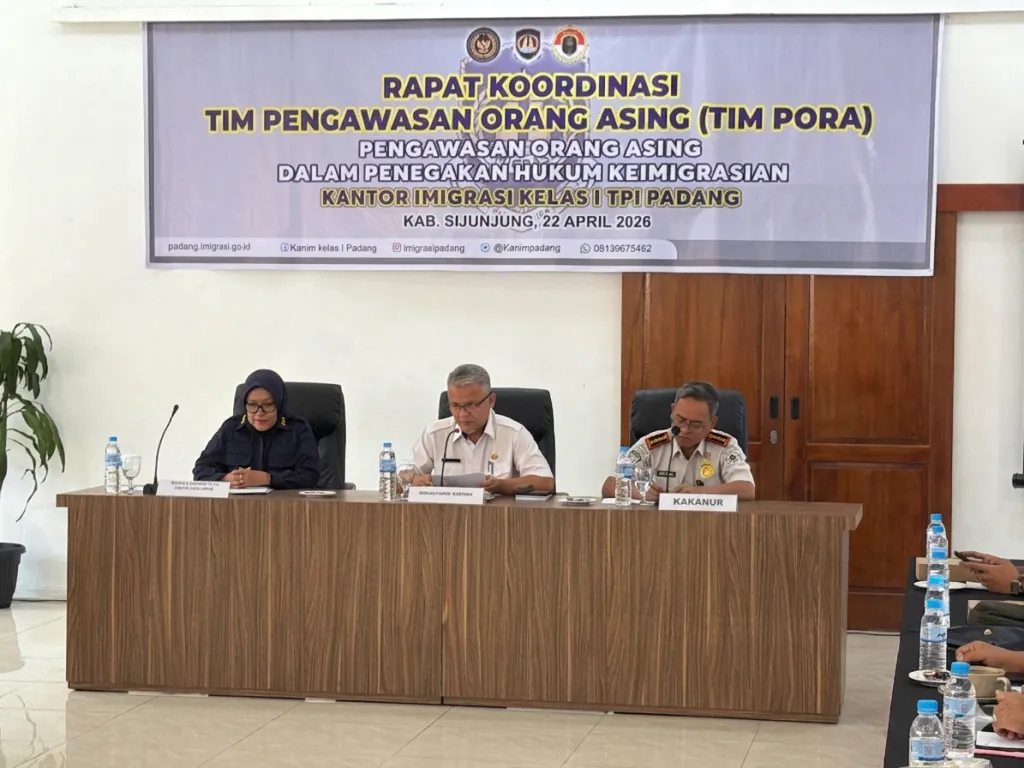 Pengawasan WNA Diperkuat, Tim PORA Sijunjung Optimalkan Sinergi Lintas Instansi